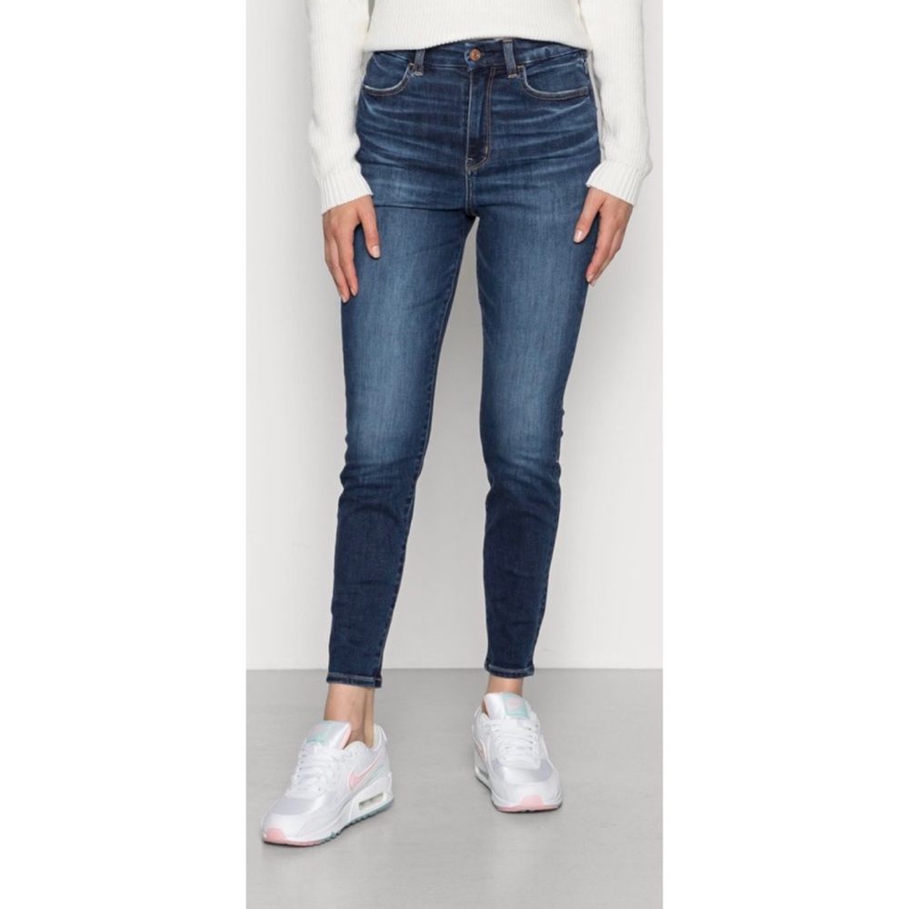 American Eagle Curvy Super Hi-Rise Jeggings Sz 12